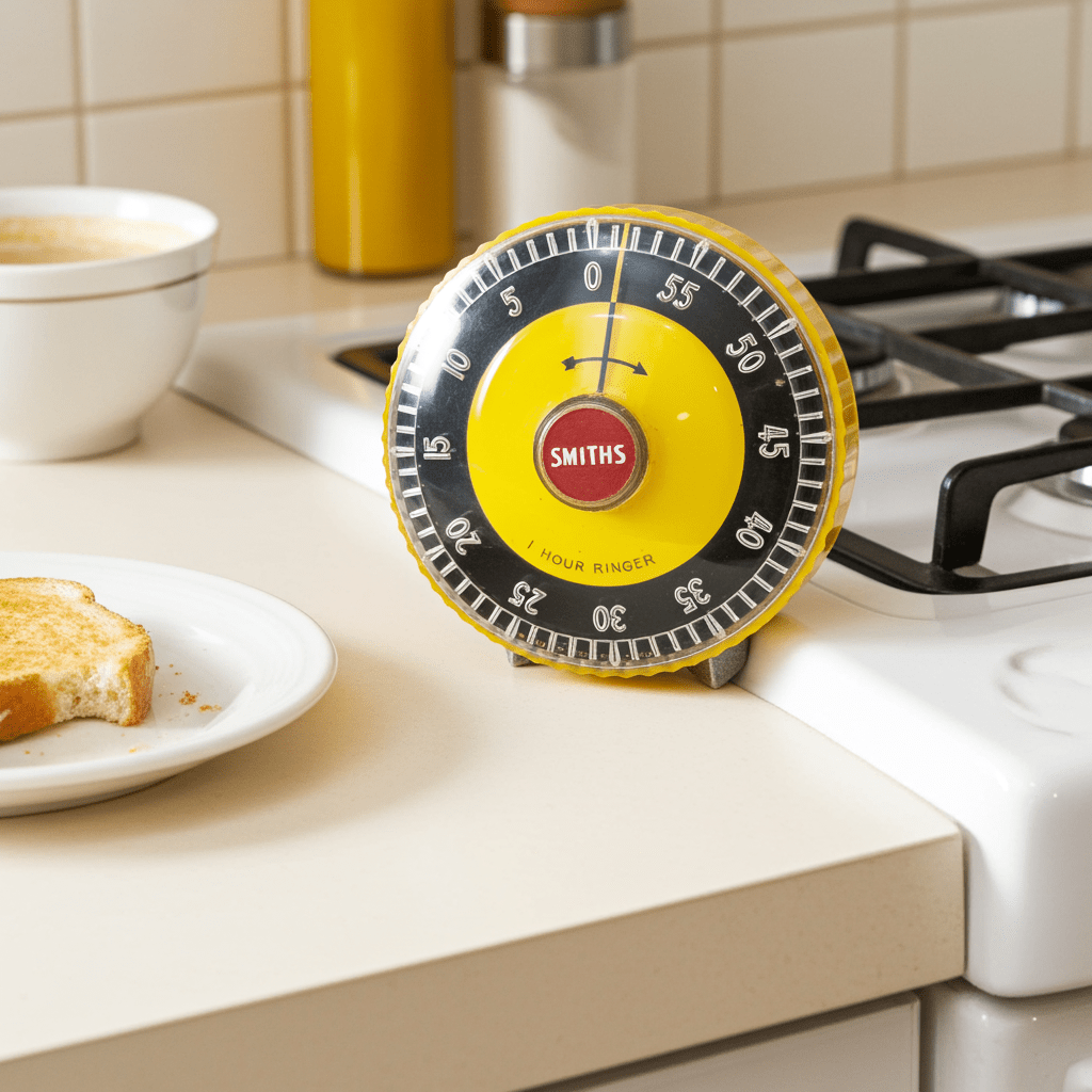 Vintage SMITHS 1HR Ringer Kitchen Timer | Adelaide Clocks