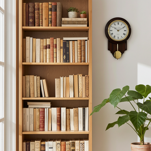 Vintage Knight & Gibbins London Battery Pendulum Wall Clock | Adelaide Clocks