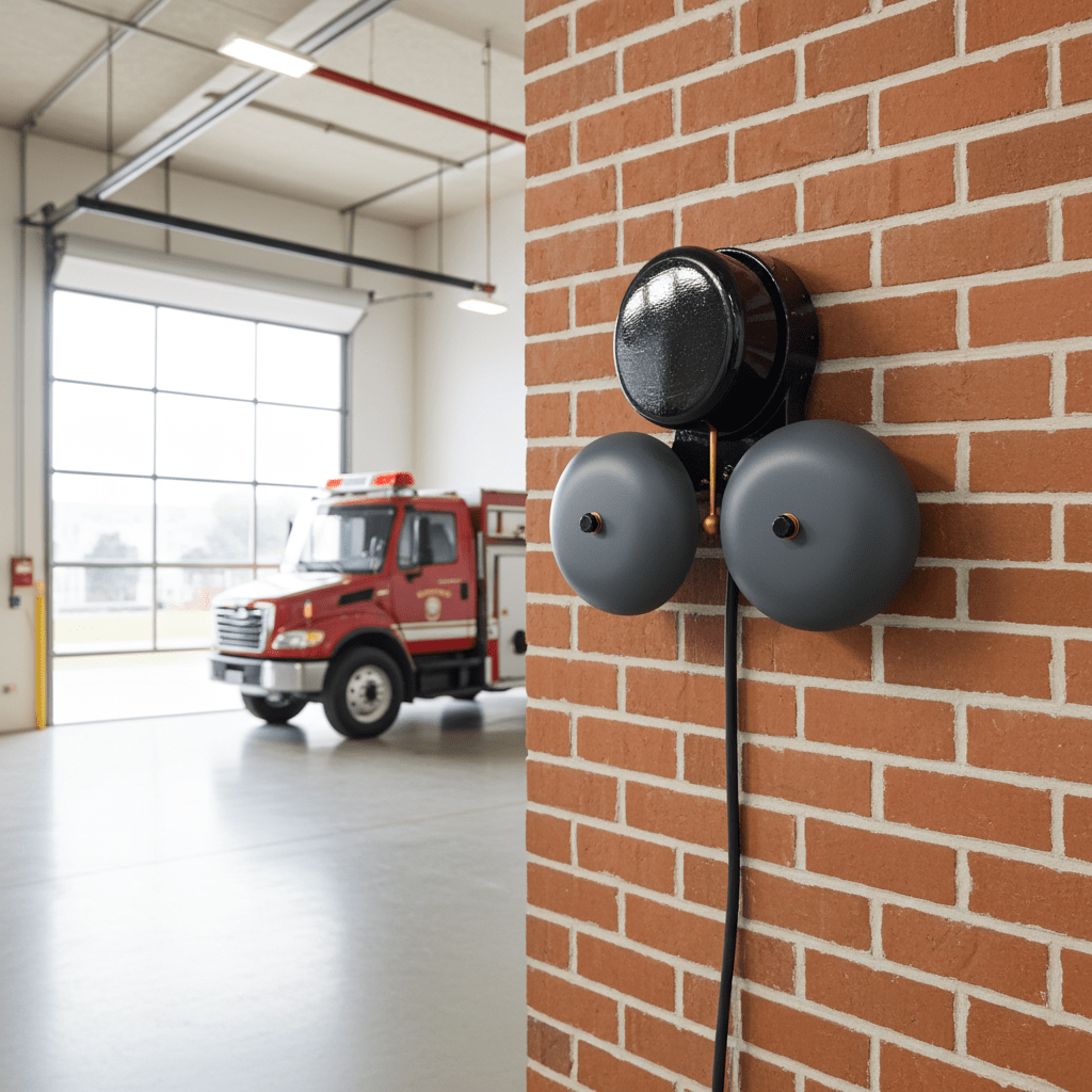 Cast Iron Fire Alarm Bell