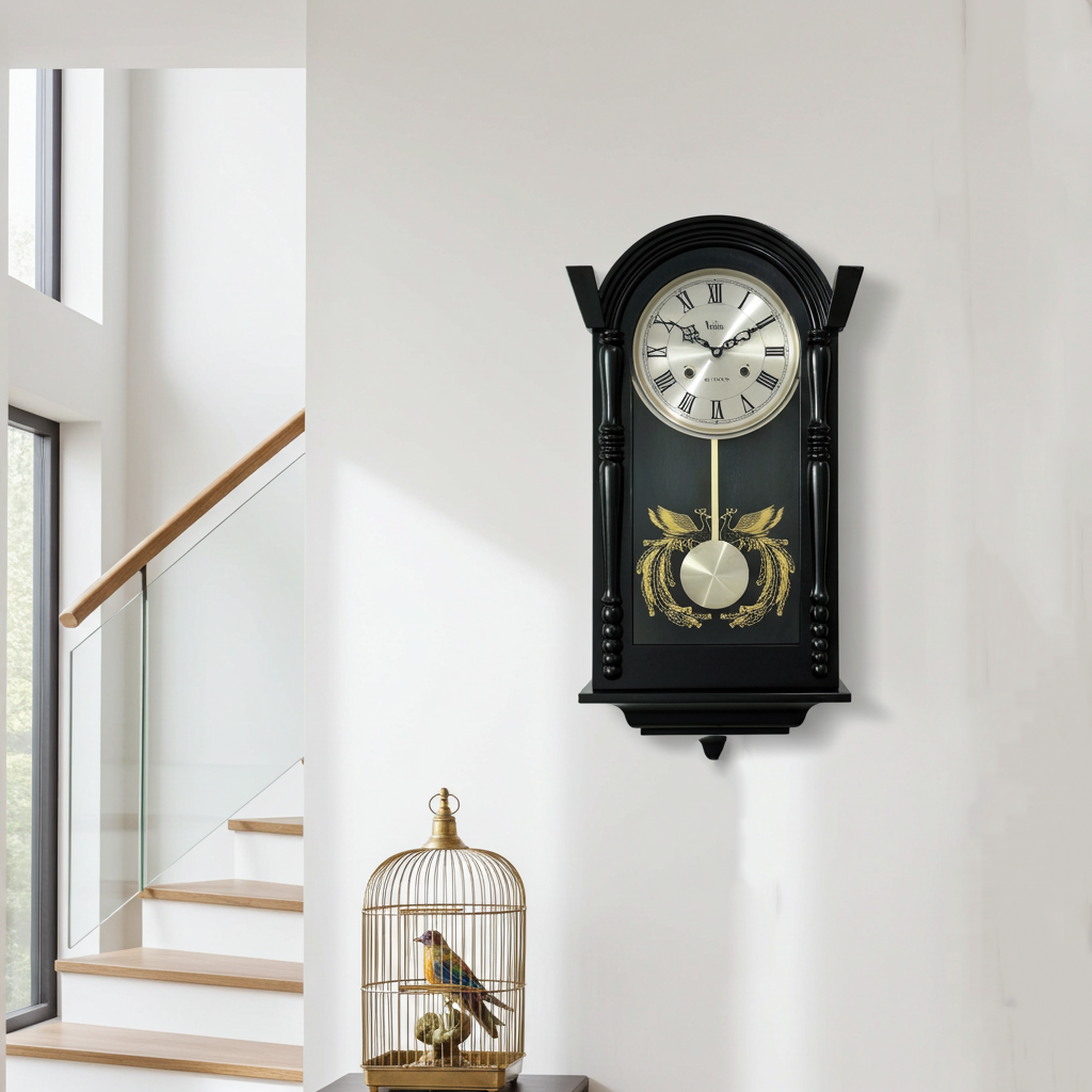 Vintage Veritas 31 Day Battery Korean Pendulum Wall Clock | Adelaide Clocks