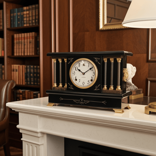 Antique GILBERT Chime U.S.A Mantel Clock | Adelaide Clocks