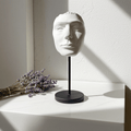 Abstract Mask Face Sculpture