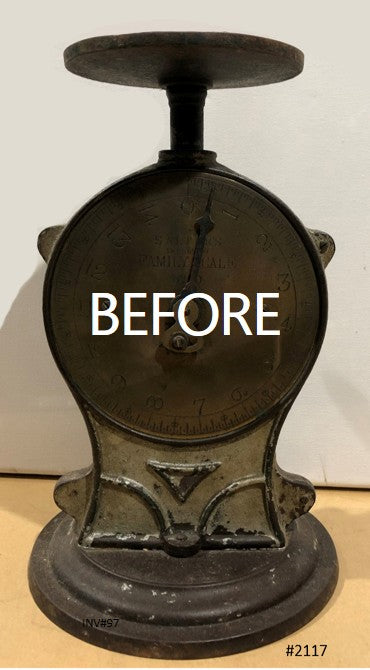 Vintage Cast Iron SALTER Kitchen Scale | Adelaide Clocks