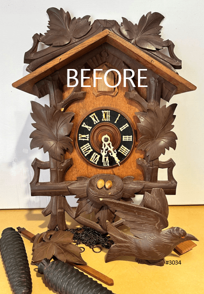 Vintage Black forest Cuckoo Bird Chime Wall Clock | Adelaide Clocks