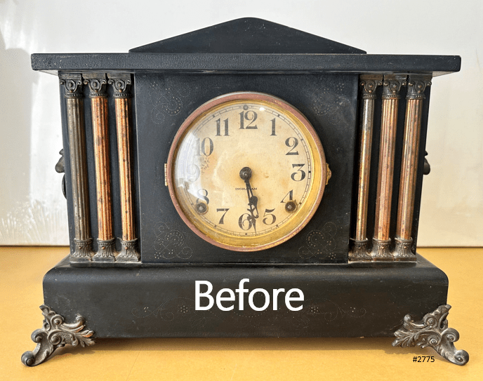 Antique Ingraham Hammer Strike Mantel Clock  | Adelaide Clocks