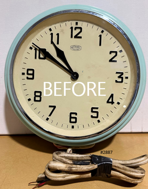 Vintage Metamec Bakelite Battery Wall Clock | Adelaide Clocks