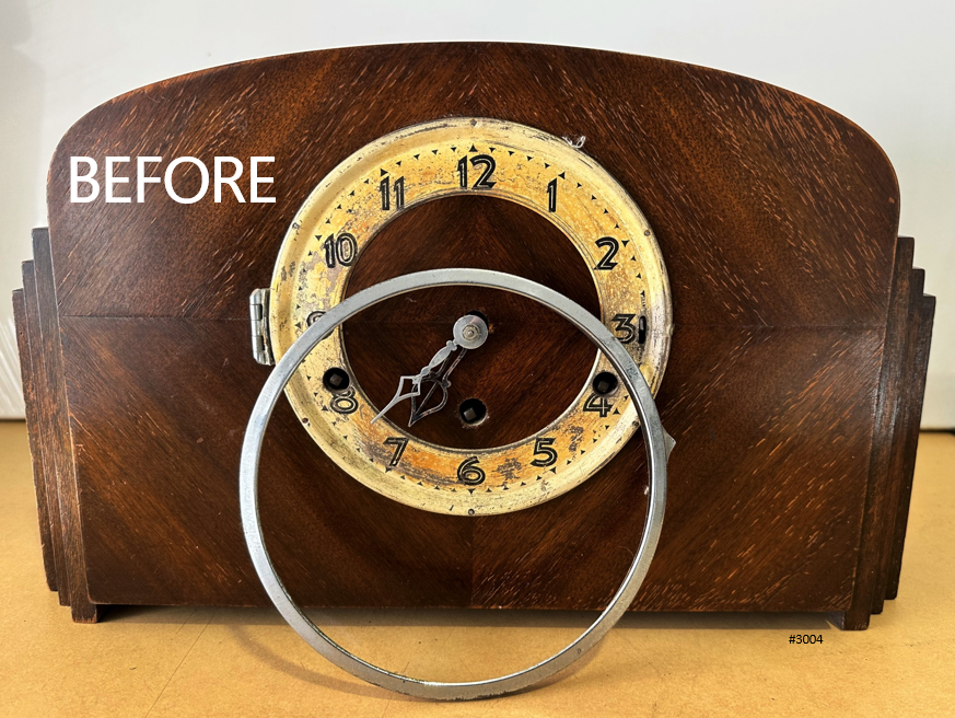 Vintage Art Deco Westminster Chime Mantel Clock | Adelaide Clocks