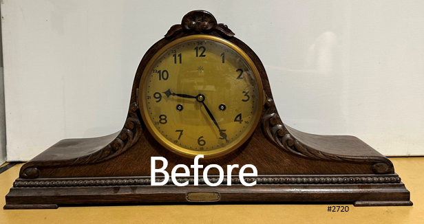 Vintage Art Deco Junghans Hammer on Rods Bim Bam Chime Mantel Clock | Adelaide Clocks