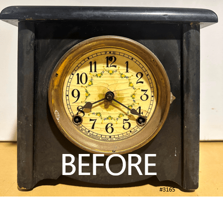 Antique Sessions USA Bell & Hammer Strike Mantel Clock | Adelaide Clocks