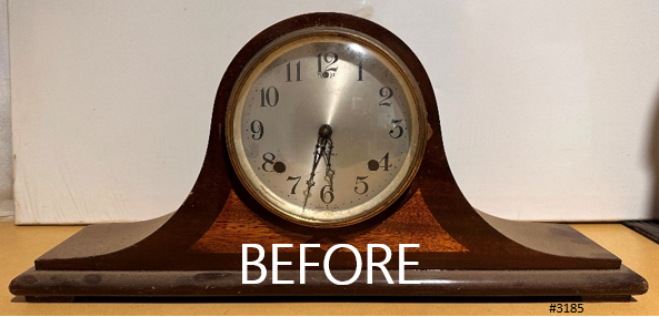 Vintage Sessions Hammer on Coil Strike Mantel Clock | Adelaide Clocks