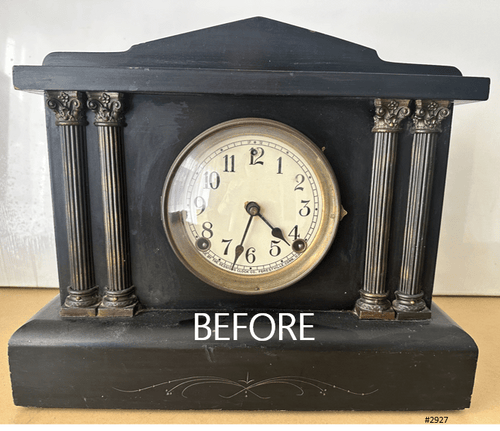 Antique Sessions USA Hammer Strike Mantel Clock | Adelaide Clocks