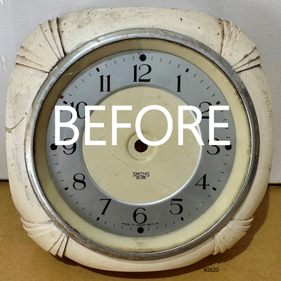 Vintage Green Bakelite Smiths Sectric Kitchen Battery Wall Clock | Adelaide Clocks