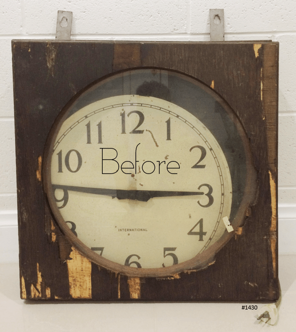 Antique INTERNATIONAL Battery Wall Clock | Adelaide Clocks