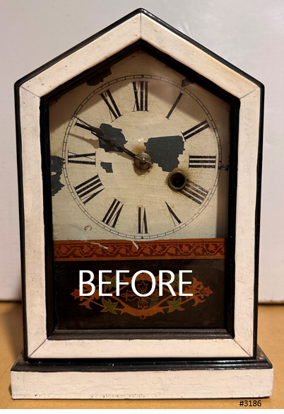 Antique German Gothic Petite Pendulum Mantel Clock | Adelaide Clocks
