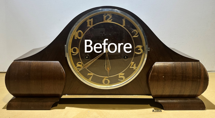 Vintage Canterbury Lincoln WESTMINSTER Chime Mantel Clock | Adelaide Clocks