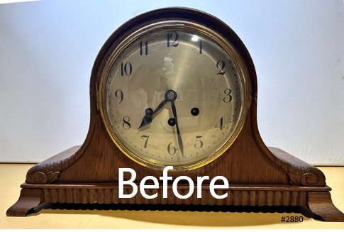 Antique Badische German Westminster Mantel Clock | Adelaide Clocks