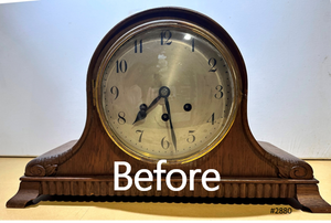 Antique Badische German Westminster Mantel Clock | Adelaide Clocks