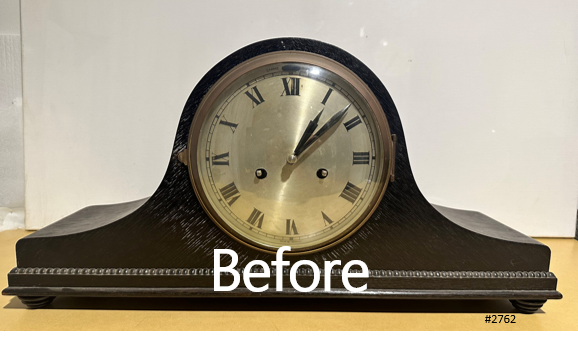 Vintage Junghans Napoleon Battery Mantel Clock | Adelaide Clocks