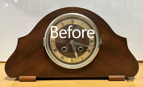 Vintage Hammer on Coil Chime Mantel Clock | Adelaide Clocks