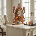 Antique Ingraham Bell & Pendulum on Coil Strike Mantel Clock | Adelaide Clocks