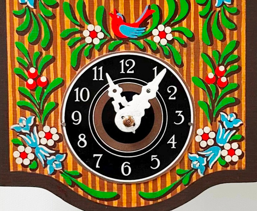 Vintage Toggili Cuckoo Wall Clock with Weather Station House | Adelaide Clocks