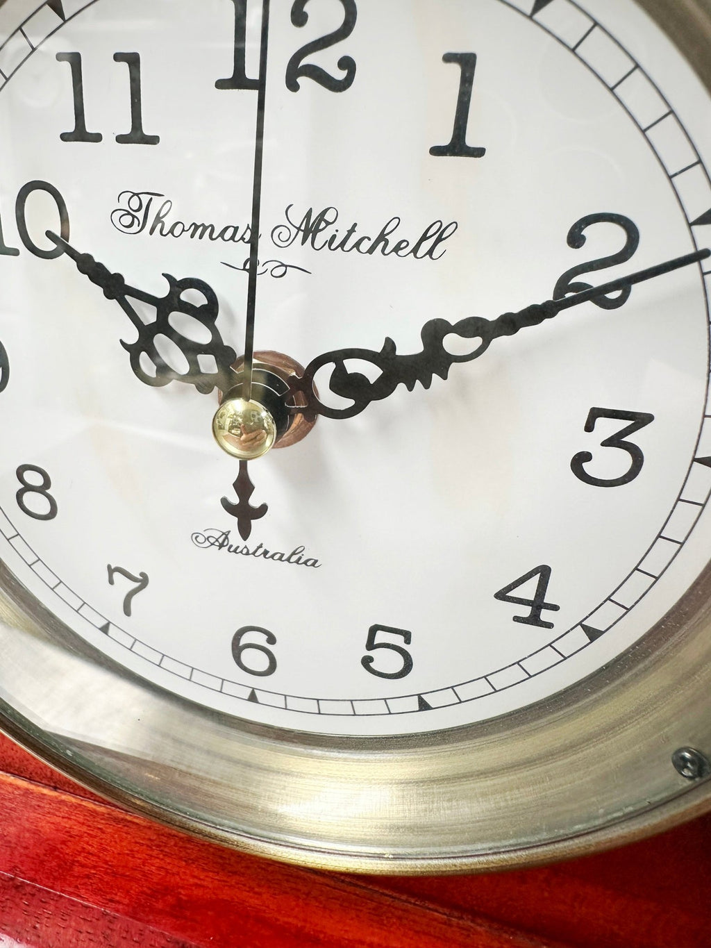 Vintage Australian Westminster Chime Battery Mantel Clock | Adelaide Clocks