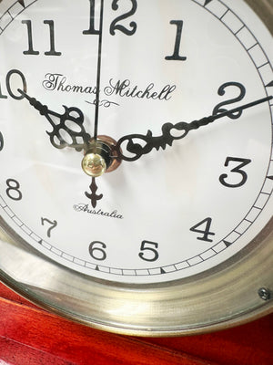 Vintage Australian Westminster Chime Battery Mantel Clock | Adelaide Clocks