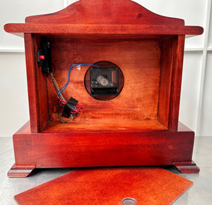 Vintage Australian Westminster Chime Battery Mantel Clock | Adelaide Clocks
