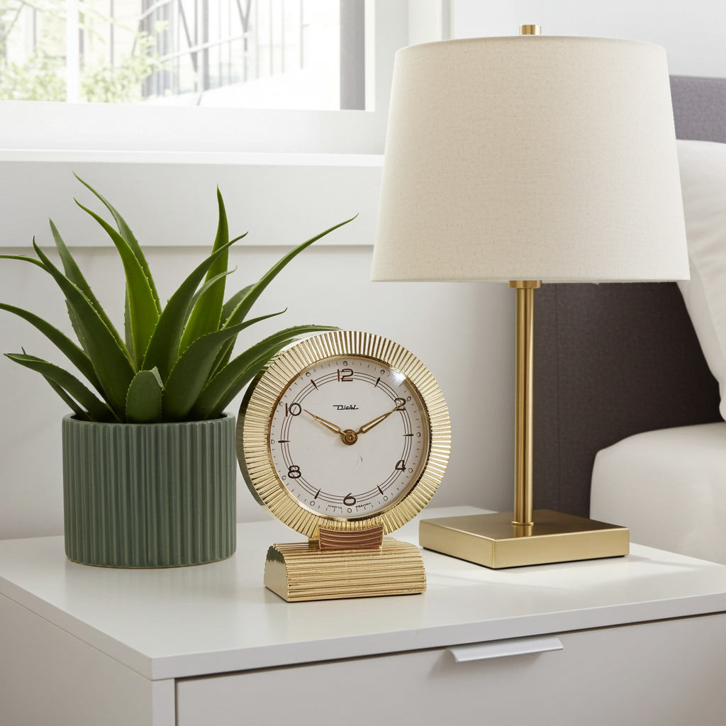 Vintage DIEHL German Alarm Desk Clock | Adelaide Clocks