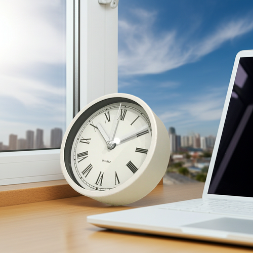 NEW Modern Desk Clock {quartz}