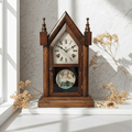 Antique Waterbury Cathedral Hammer on Coil Chime Mantel Clock | Adelaide Clocks