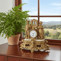 Antique French Spelter Mantel Clock | Adelaide Clocks