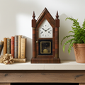 Antique New Haven Pendulum Strike Gothic Mantel Clock | Adelaide Clocks