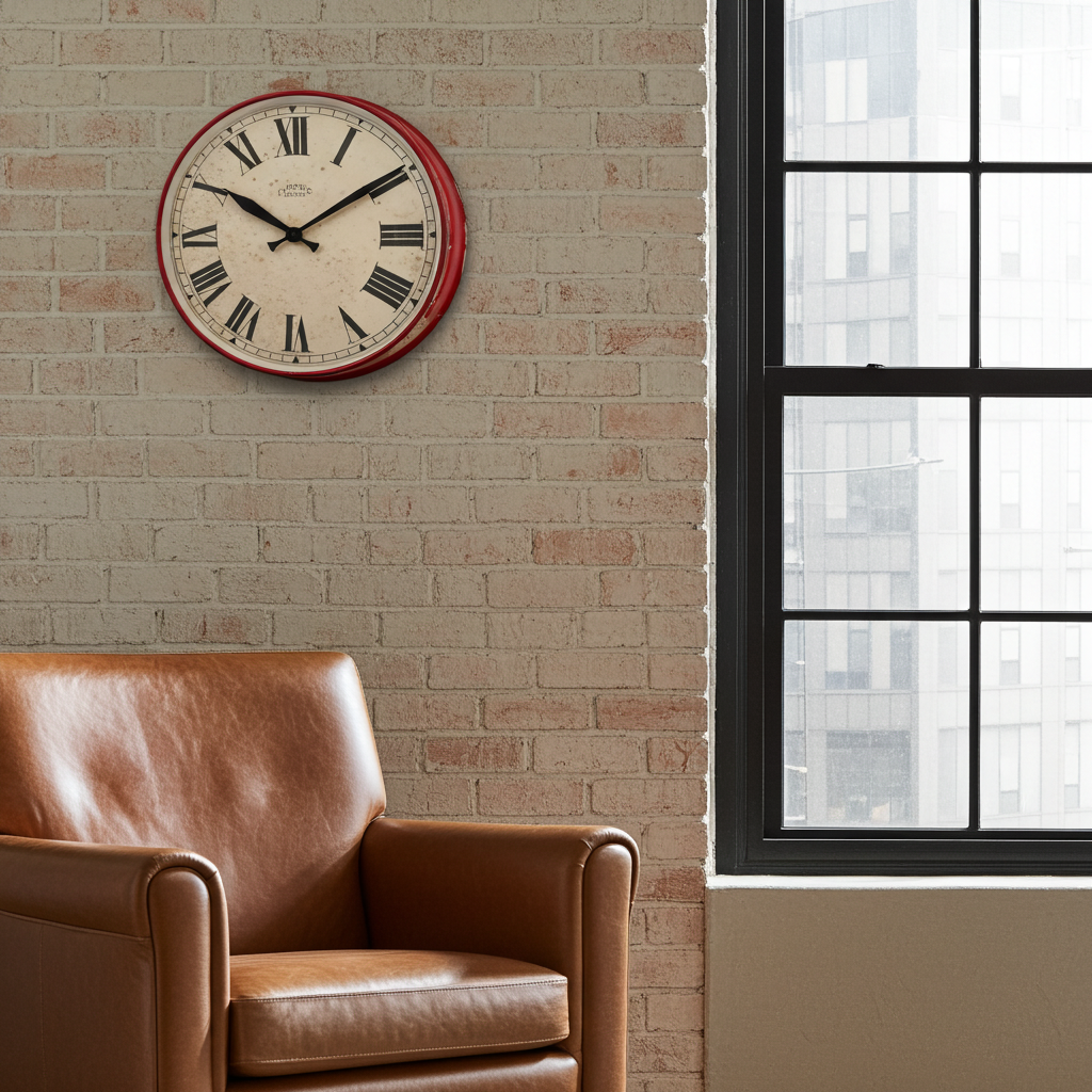 Vintage Electric Empire Station Battery Wall School Clock | Adelaide Clocks