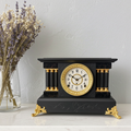 Antique Seth Thomas Hammer on Coil Strike Mantel Clock | Adelaide Clocks