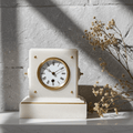 Antique French Alabaster Mantel Clock | Adelaide Clocks