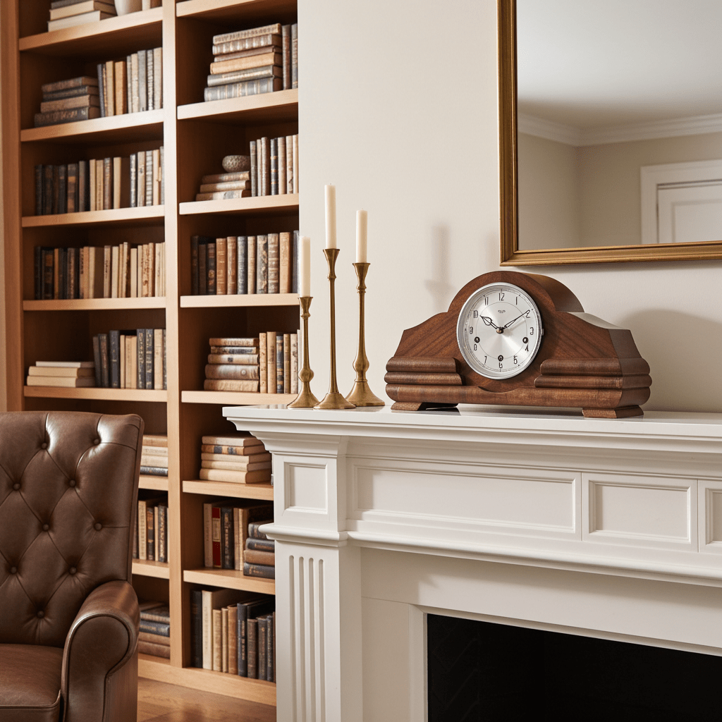 Vintage Art Deco Smiths Enfield Westminster Chime Mantel Clock | Adelaide Clocks
