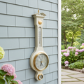 Vintage German Weather Station Barometer, Thermometer & Hygrometer Wall Hanging | Adelaide Clocks