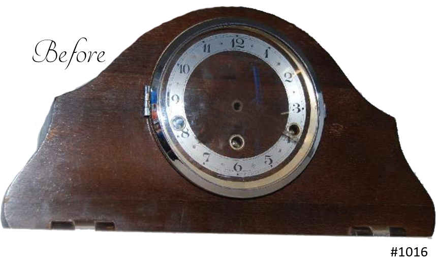 Restored Vintage Battery Clock | eXibit collection