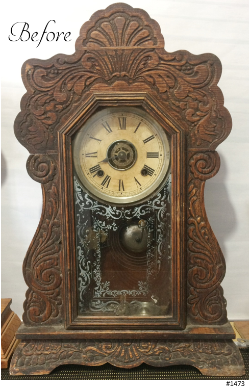 Restored Ansonia Cottage Chime Mantel Clock | eXibit collection