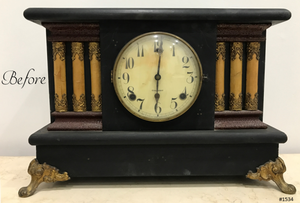 Restored Antique Gilbert Mantel Clock | eXibit collection