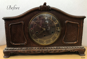 Original Vintage Restored Battery Clock | eXibit collection