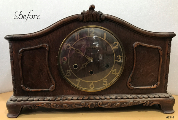 Original Vintage Restored Battery Clock | eXibit collection