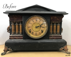 Restored Antique Gilbert Mantel Clock | eXibit collection