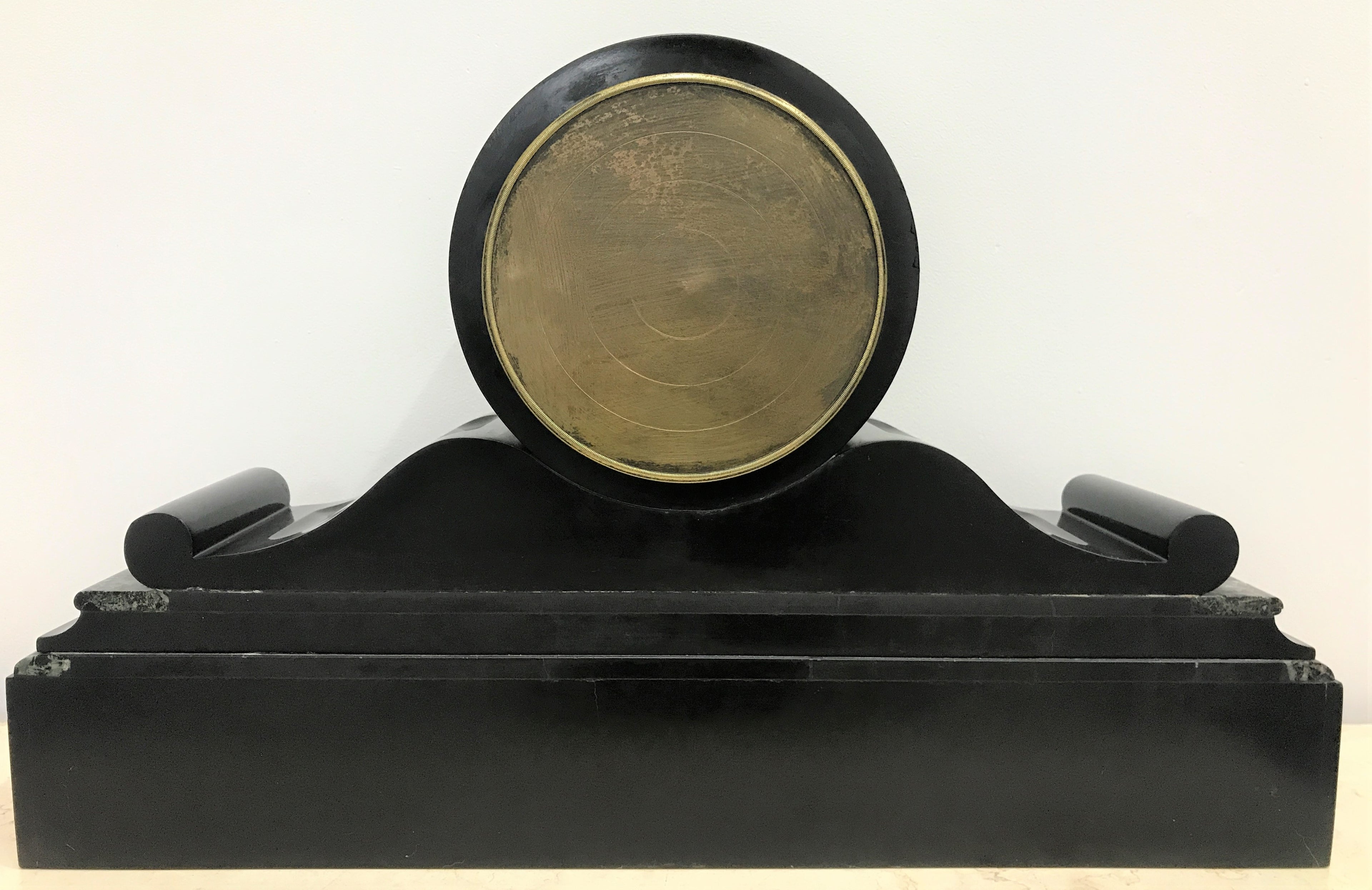 Antique Slate and Marble Mantel Clock | eXibit collection