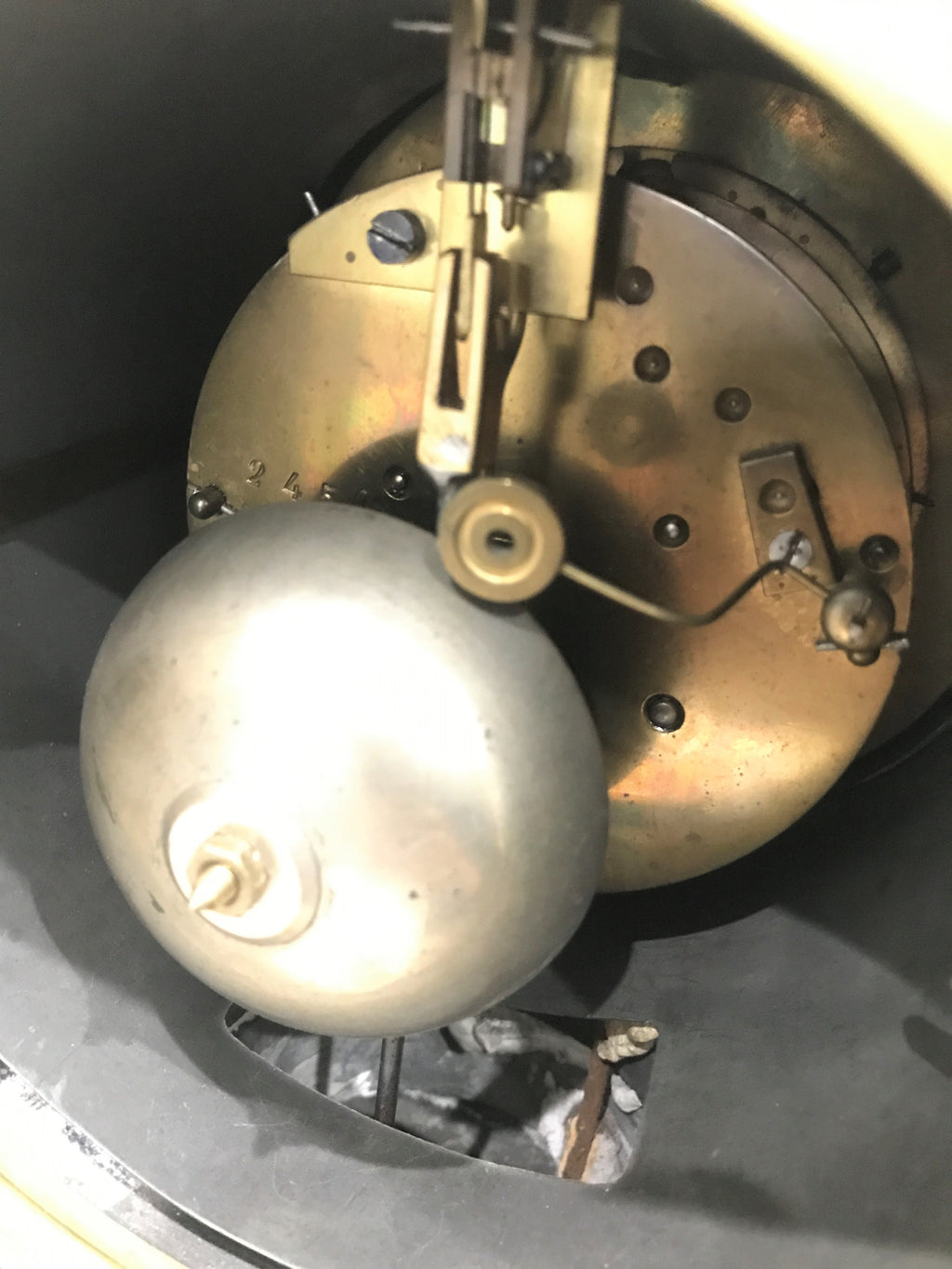 Antique Slate and Marble Mantel Clock | eXibit collection