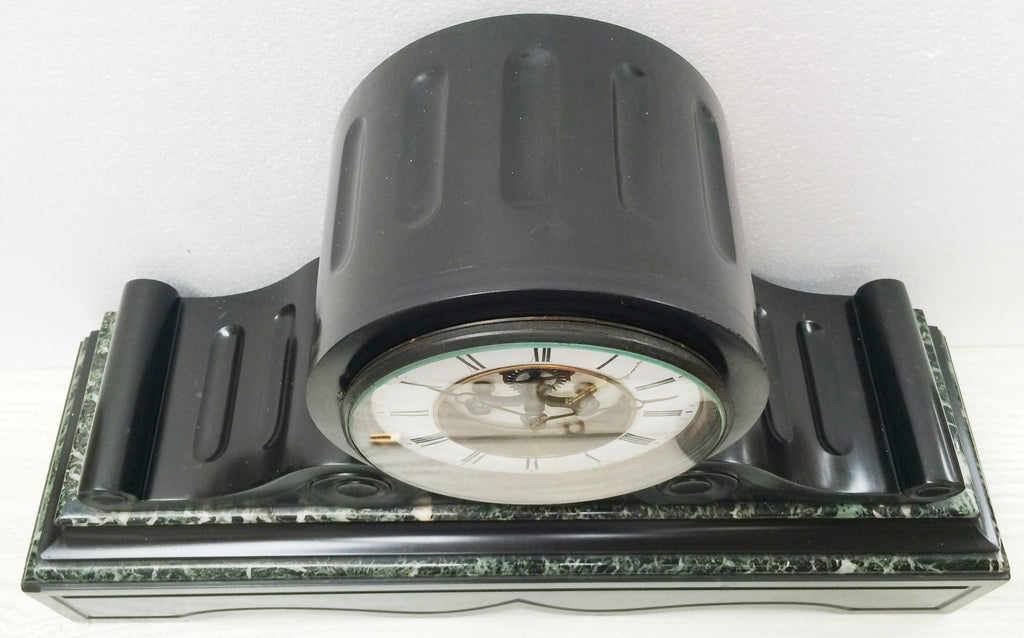 Antique Slate and Marble Mantel Clock | eXibit collection