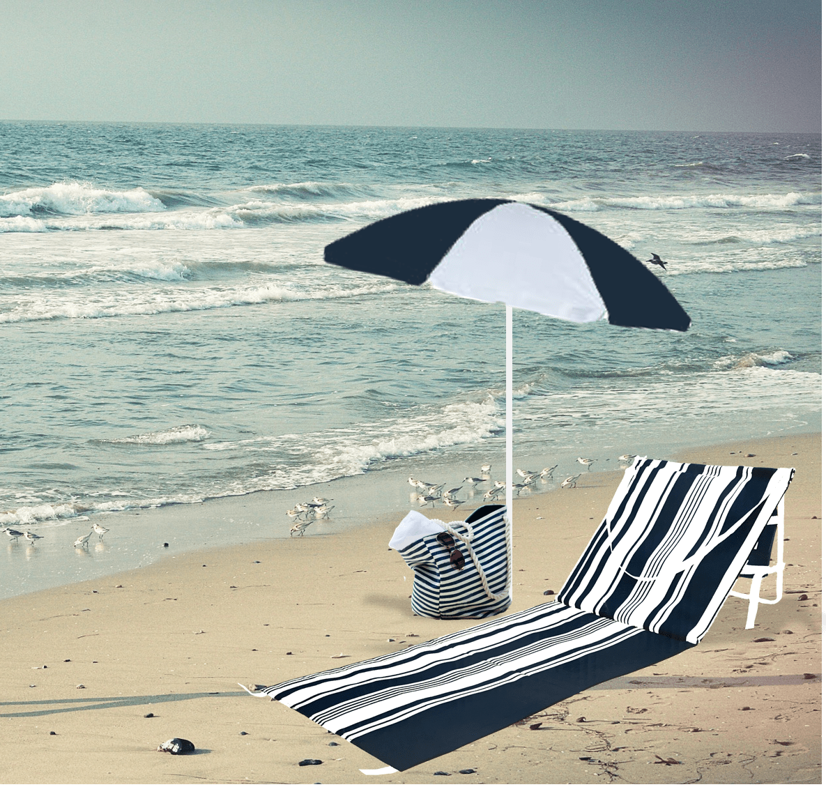 Foldaway Beach Lounge | eXibit collection