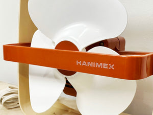 Original Vintage HANIMEX Retro Desk Fan | exc