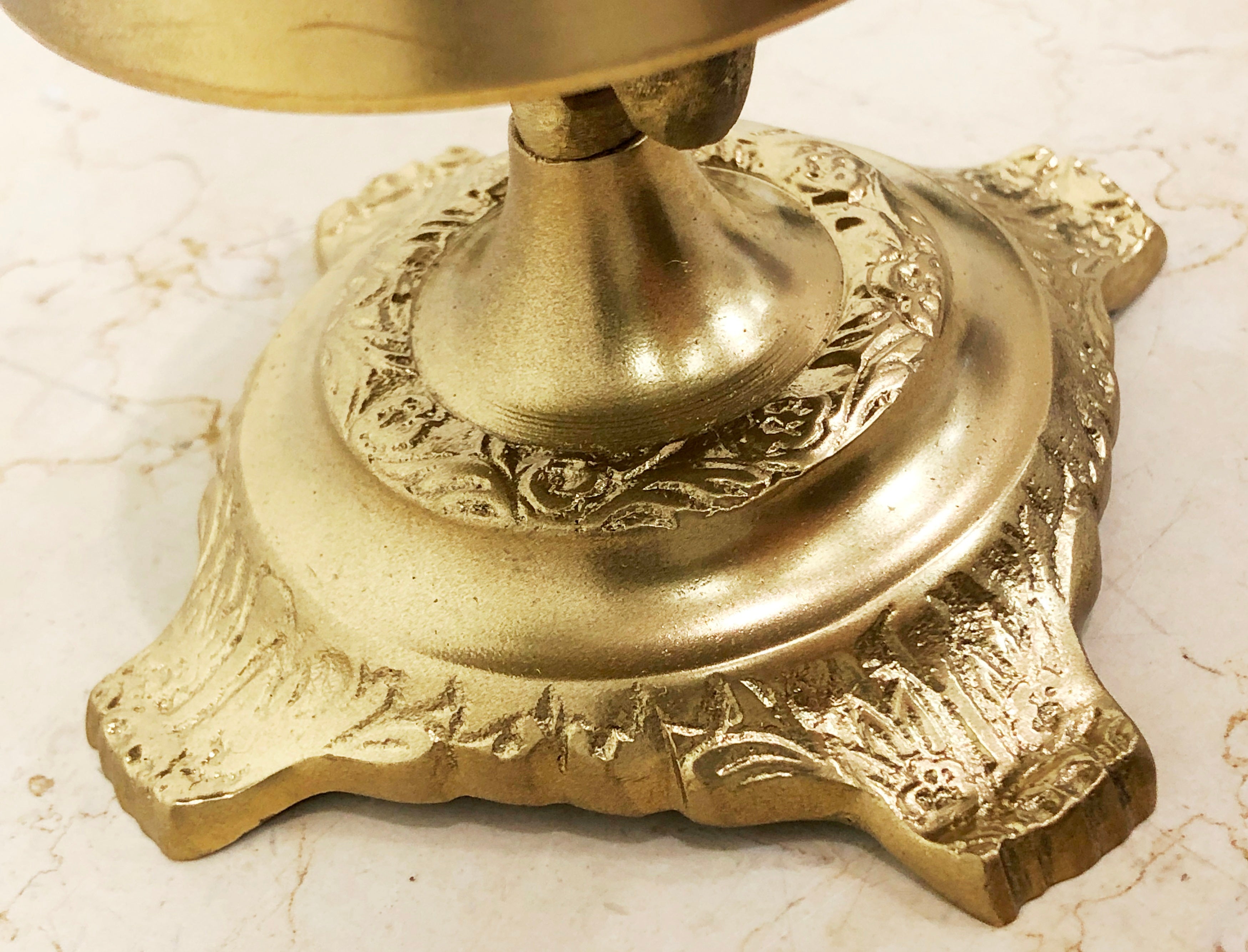 Vintage BRASS Shop Counter Desk Service Bell | eXibit collection